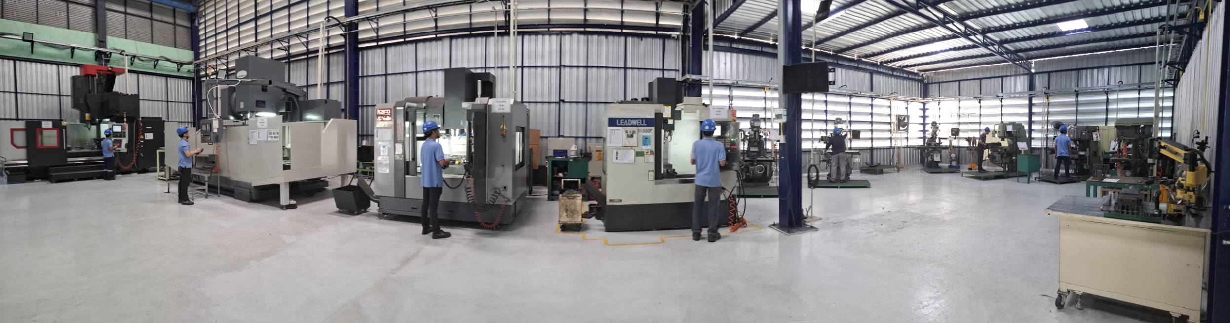 Machine in factory